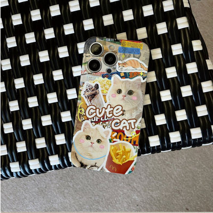 Cute Chips Kitty iPhone Case L65