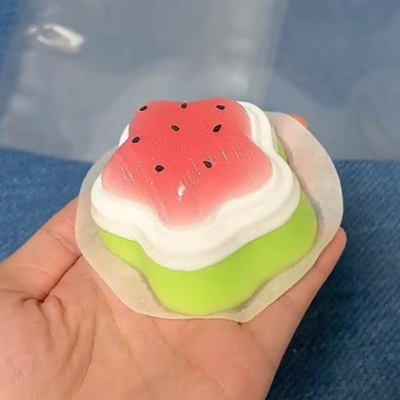 Tomato Blueberry Orange Egg Lightbulb Bun Watermelon| Slow Rising Soft Squishy|Squeeze Stress Toy S29