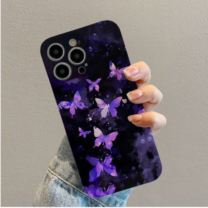 Violet Dream Butterfly iPhone Case L68