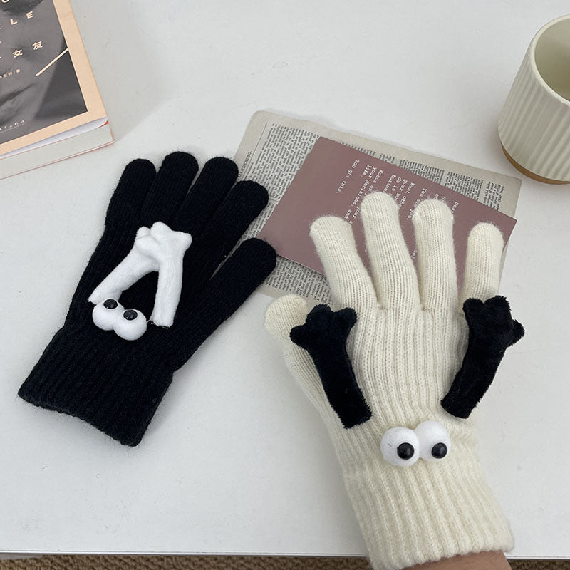 Cozy Cute Winter Cashmere Glove |Soft Thick Solid Color Gloves |Warm Knitted Gloves G10