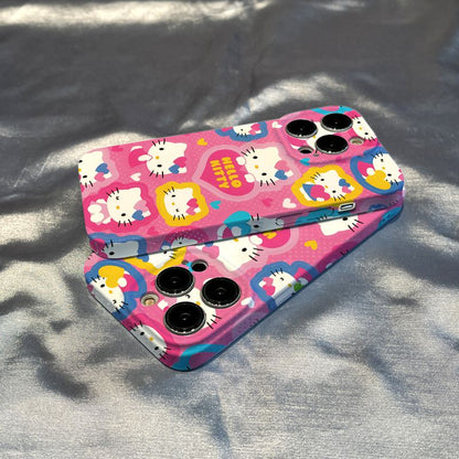 Pink Kitty iPhone Case L57