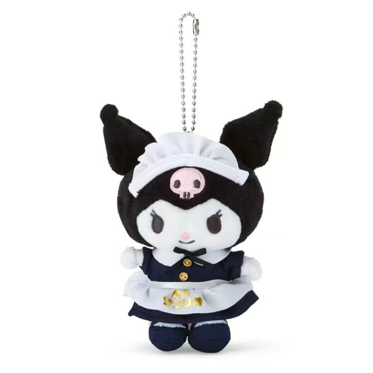 Maid Kitty Bag KeyChain |Pendant Plush Schoolbag Hanging Decoration Gift K49