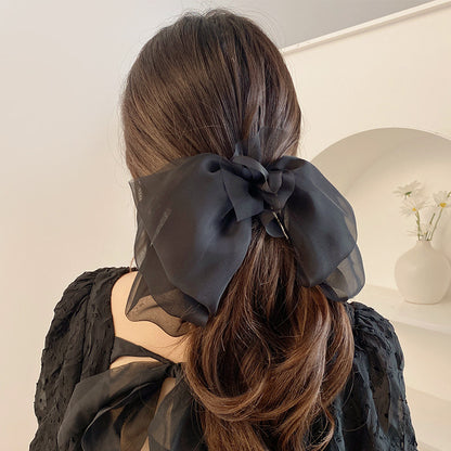 Flowy Chiffon Hair Clip |Hair Claw |Hair Barrette |Duckbill Hairpin A146