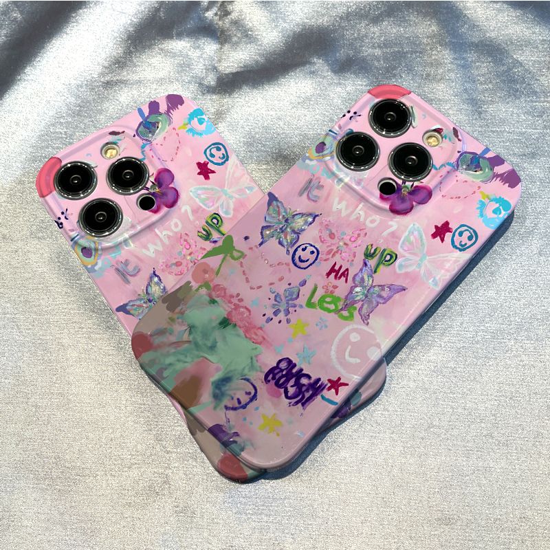 Pink Doodles iPhone Case L61