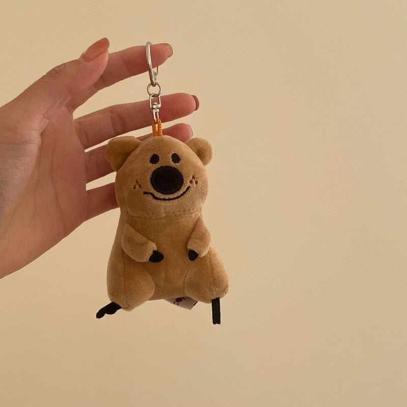 Cute Cartoon Bear Sheep lion Gorillas Design Bag KeyChain |Pendant Plush Schoolbag Hanging Decoration |Gift for Boys and Couples K2