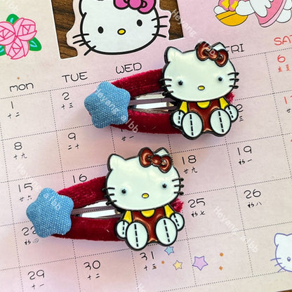 Kitty Hair Clip|Hair Slide|Hair Barrette |Duckbill Hairpin  A221