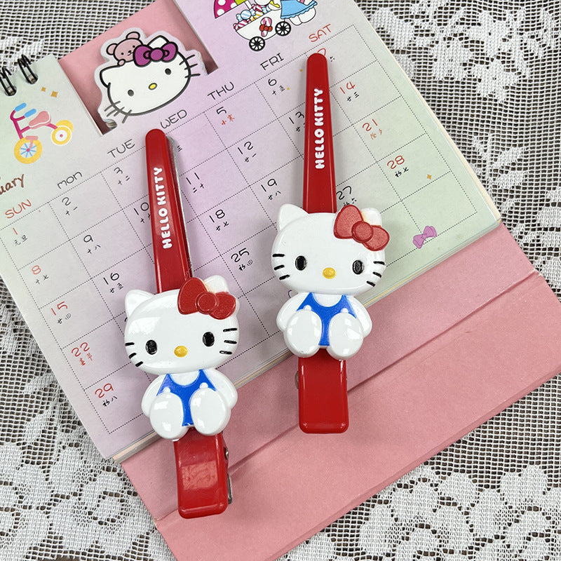 Kitty Hair Clip |Hair Snap Clip|Hair Barrette |Duckbill Hairpin A226