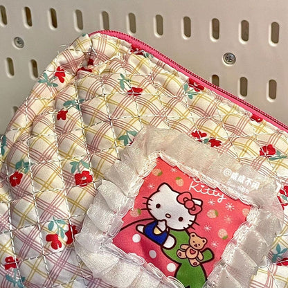 Hello Kitty Storage Bags |Pouch Keychain Wallet| Cosmetic Makeup Bag | Pencil case Coin Purse B42