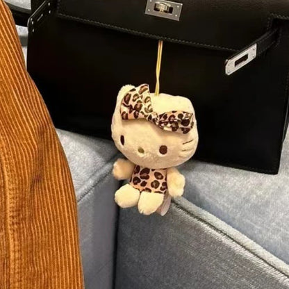 Leopard Kitty Bag KeyChain |Pendant Plush Schoolbag Hanging Decoration |Gift K55