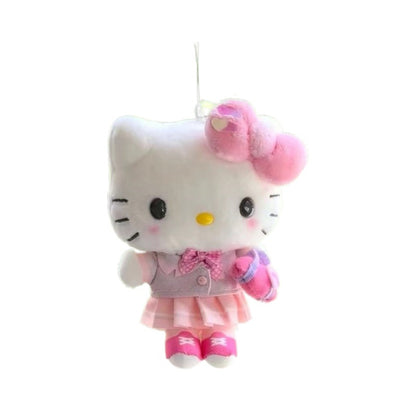 Pink uniform Kitty Bag KeyChain |Pendant Schoolbag Hanging Decoration K63