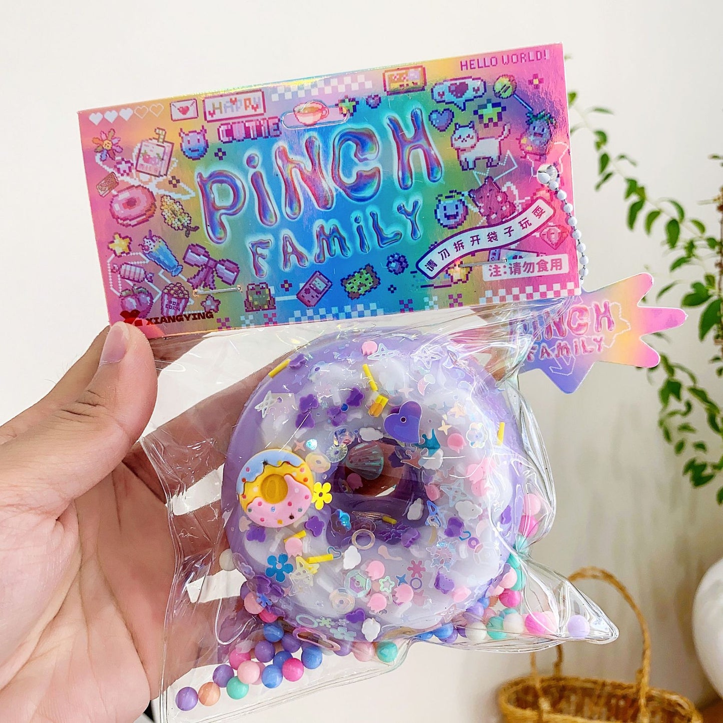 Sweet Donut| Slow Rising Soft Squishy|Squeeze Stress Toy  S12