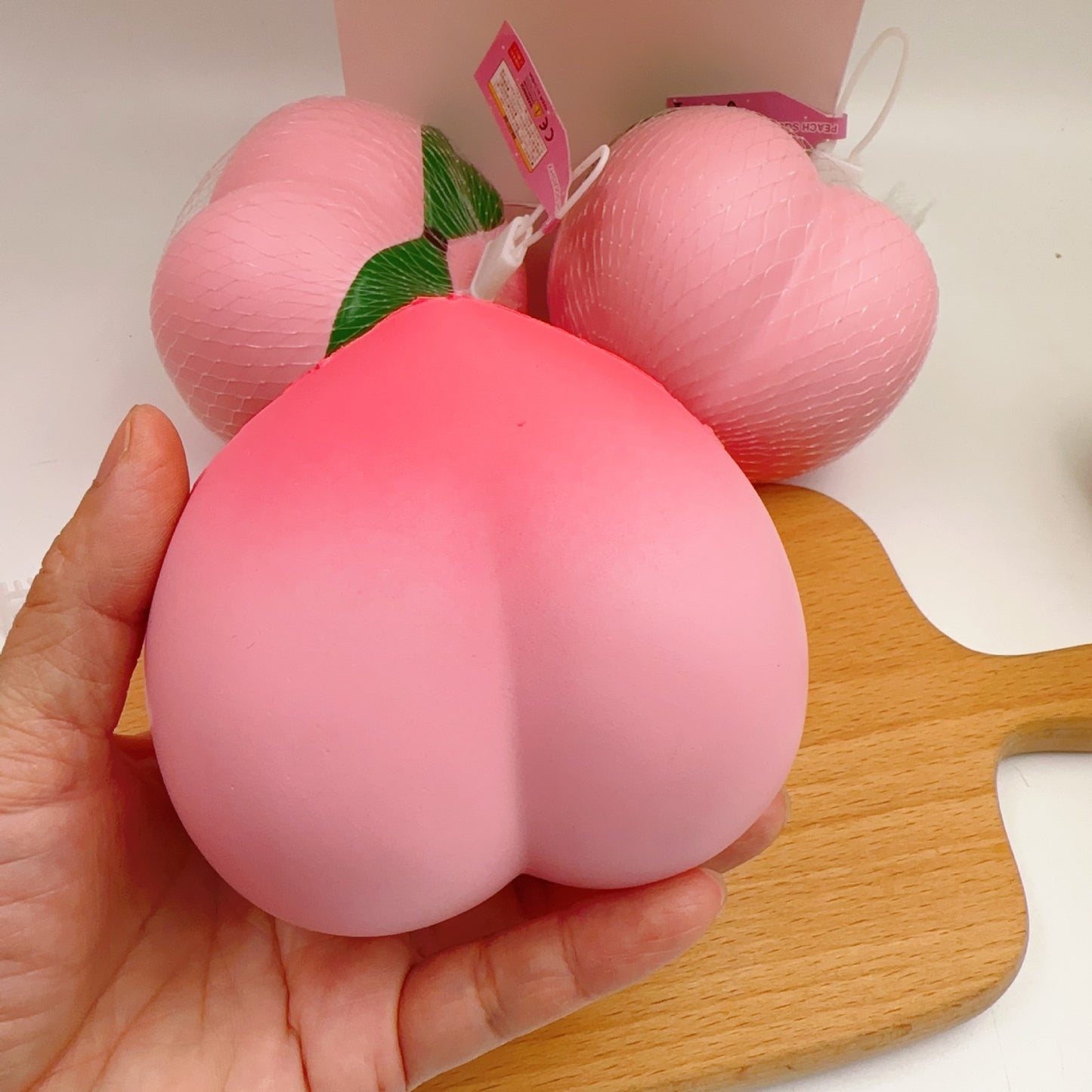 Cute Kitty Bunny Peach Squishy| Slow Rising Soft Squishy|Squeeze Stress Toy S215