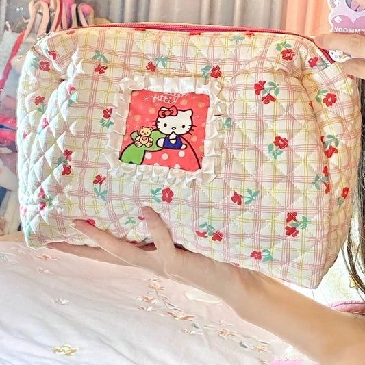 Hello Kitty Storage Bags |Pouch Keychain Wallet| Cosmetic Makeup Bag | Pencil case Coin Purse B42