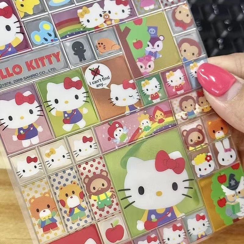 Hello Kitty Stickers Sheet|Journal Stickers Paster |Sticker for Planner Scrapbooking Stationery T10