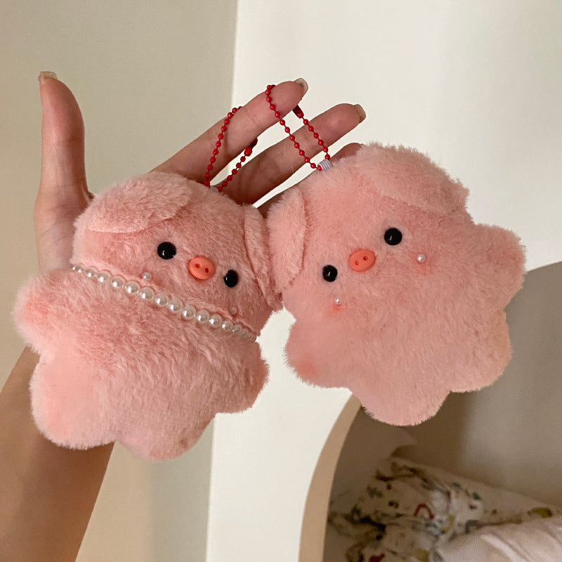 Cute Cartoon piggy Design Bag KeyChain |Pendant Plush Schoolbag Hanging Decoration Gift K13