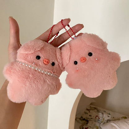 Cute Cartoon piggy Design Bag KeyChain |Pendant Plush Schoolbag Hanging Decoration Gift K13