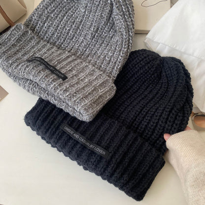 Cozy Warm Winter Cashmere Knit Beanie Hat |Stretch Ribbed Beanie Hat M19