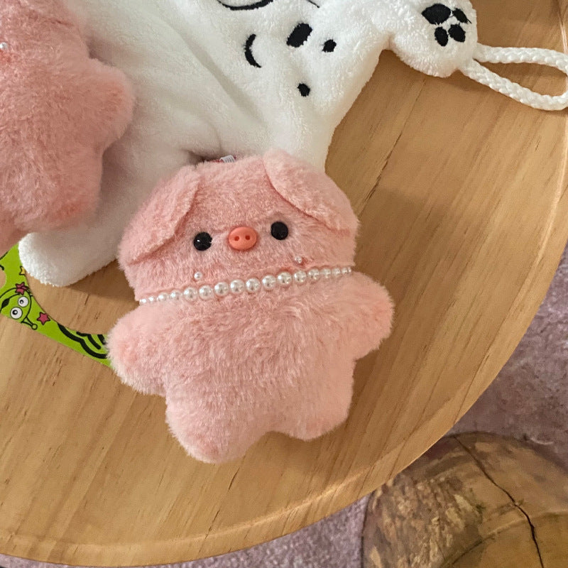 Cute Cartoon piggy Design Bag KeyChain |Pendant Plush Schoolbag Hanging Decoration Gift K13