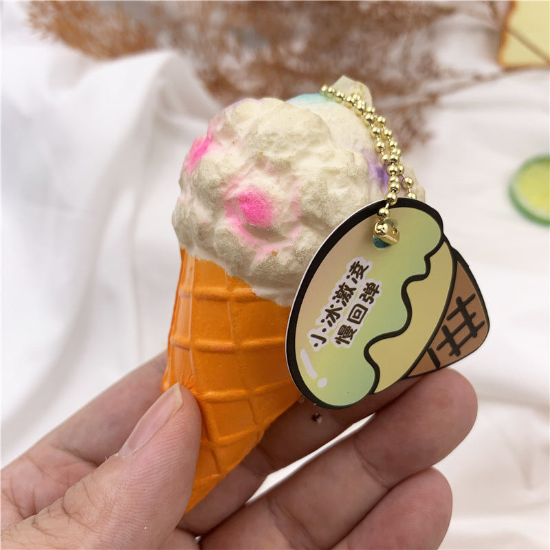 Hello Kitty Ice Cream cabbage Squishy| Slow Rising Soft Squishy|Squeeze Stress Toy S66