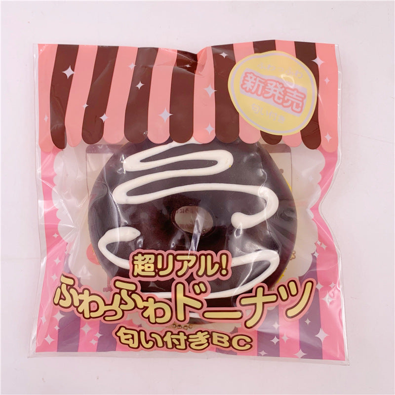 Donut Squishy| Slow Rising Soft Squishy|Squeeze Stress Toy S120