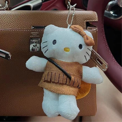 Cowboy Kitty Bag KeyChain |Pendant Schoolbag Hanging Decoration K64