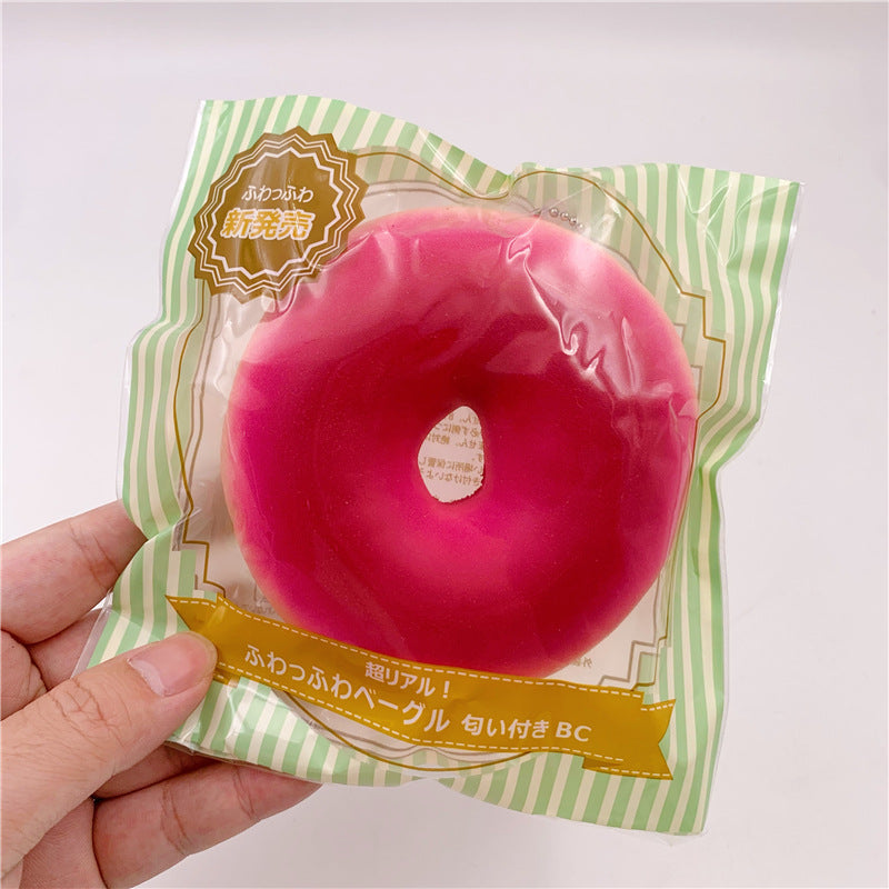 Donut Squishy| Slow Rising Soft Squishy|Squeeze Stress Toy S120