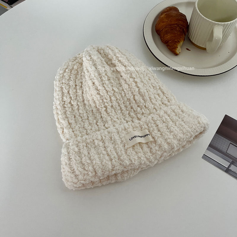 Cozy Warm Winter Plush Cashmere Knit Beanie Hat |Stretch Beanie Hat M14