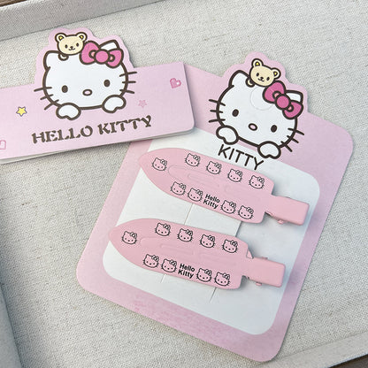 Kitty Hair Clip|Hair Barrette |Duckbill Hairpin 2pcs A189