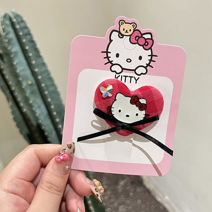 Kitty Hair Clip |Hair Snap Clip|Hair Barrette |Duckbill Hairpin A277