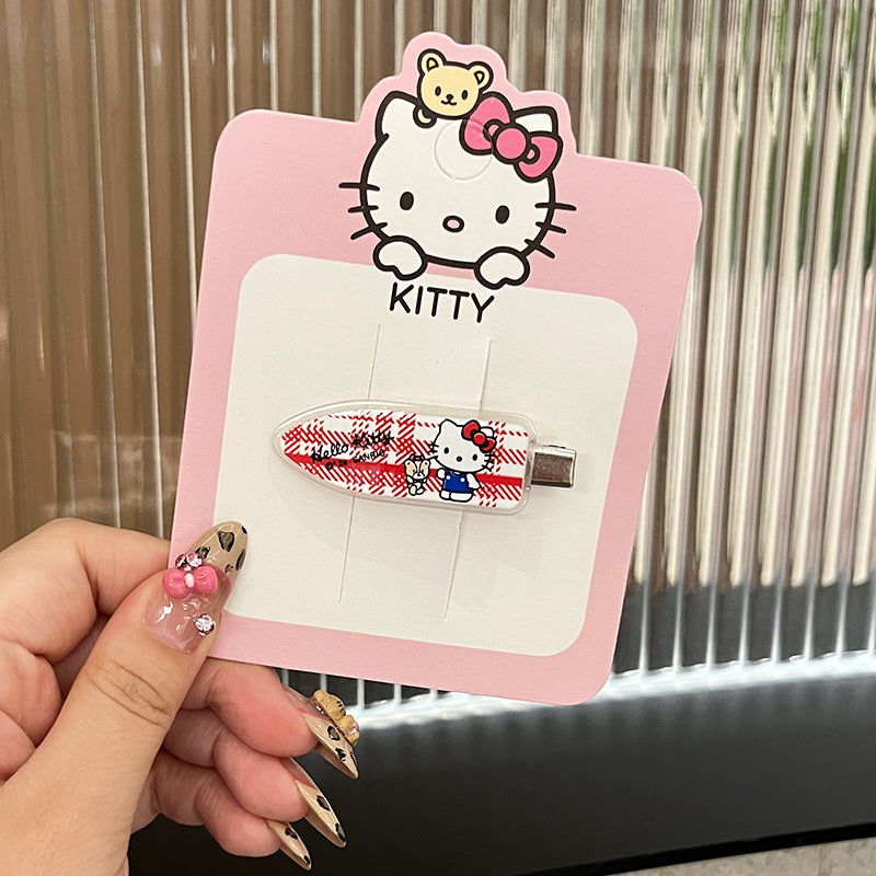 Acetate Kitty Hair Clip |Hair Snap Clip |Hair Barrette |Duckbill Hairpin 2pcs A226