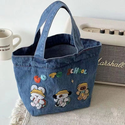 Cute Bunny Bucket Bag | Casual Tote Bags | Shoulder Bag | Handbags B47