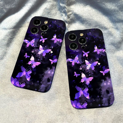 Violet Dream Butterfly iPhone Case L68