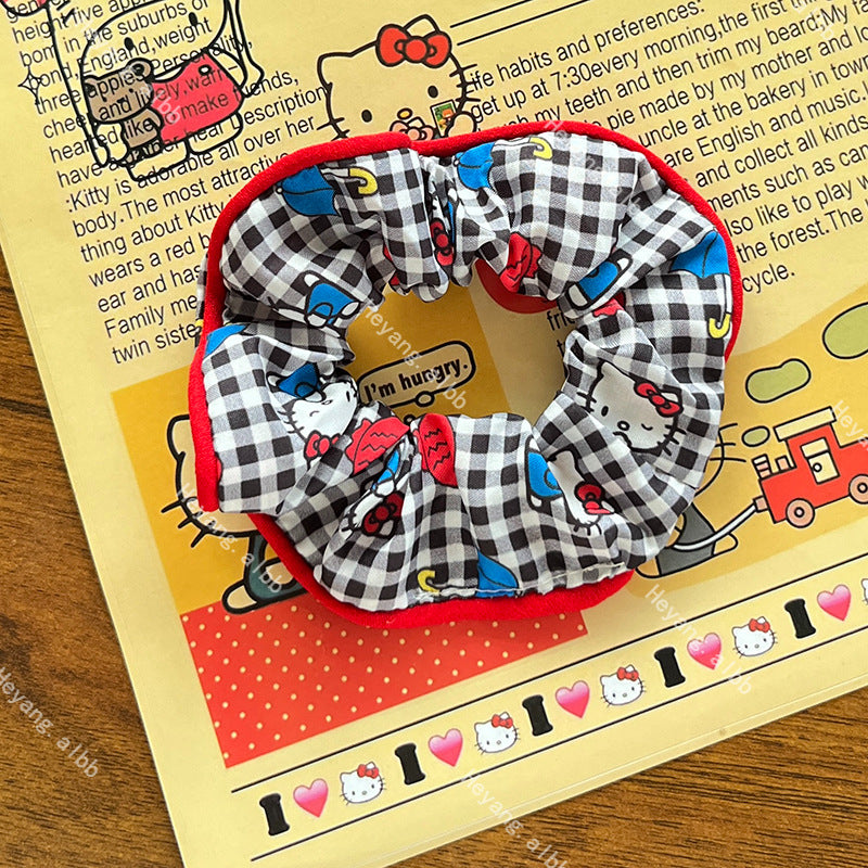 Kitty Hair Tie|Ponytail Holders Barrette|Hair Scrunchie HT77