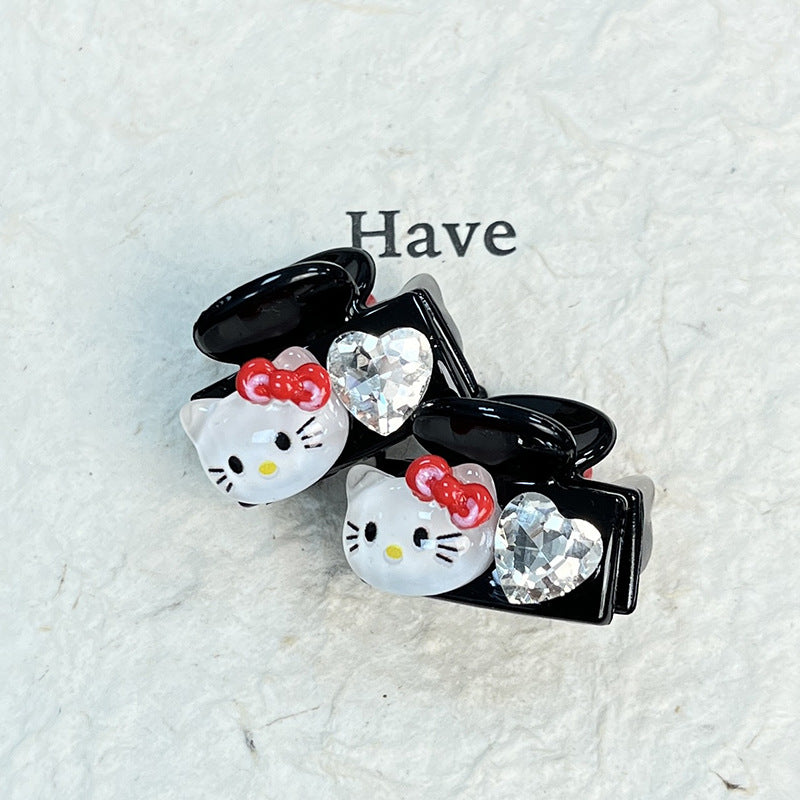 Acrylic Kitty Hair Clip |Hair Claw |Hair Barrette A384