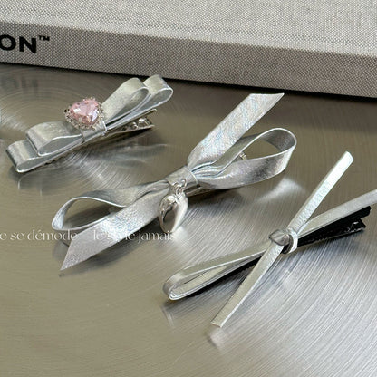 silver Hair Clip | y2k Hair Claw |Hair Barrette |Duckbill Hairpin A88