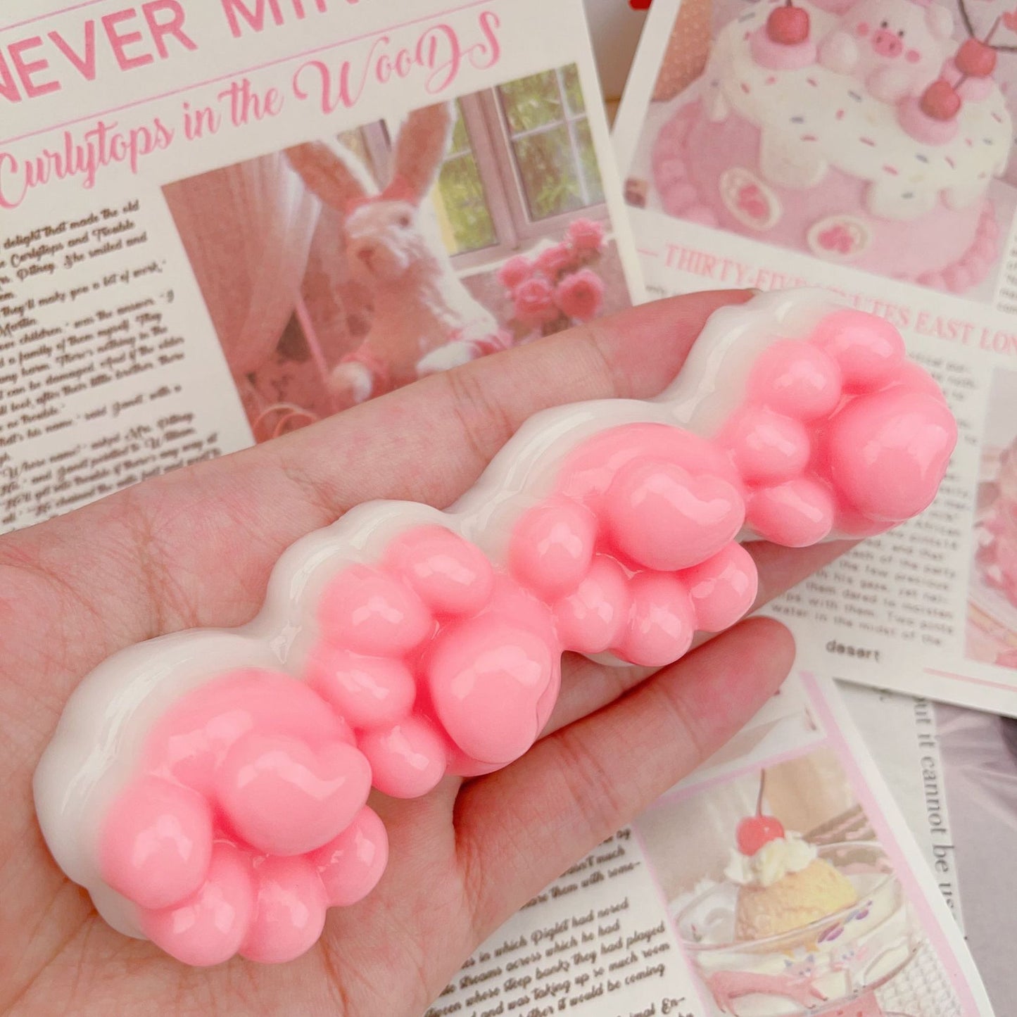 Cute Cat Paw Squishy| Slow Rising Soft Squishy|Squeeze Stress Toy S233