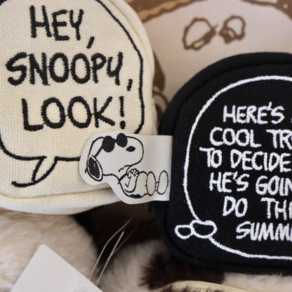 Snoopy Mini Bags | Pouch Keychain Wallet| Cosmetic Bag | Airpods Bag Coin Purse B33