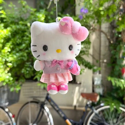 Pink uniform Kitty Bag KeyChain |Pendant Schoolbag Hanging Decoration K63