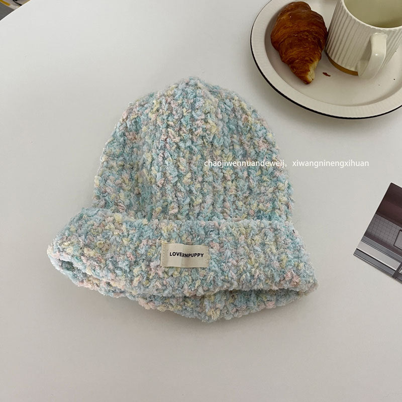 Cozy Warm Winter Plush Cashmere Knit Beanie Hat |Stretch Beanie Hat M14