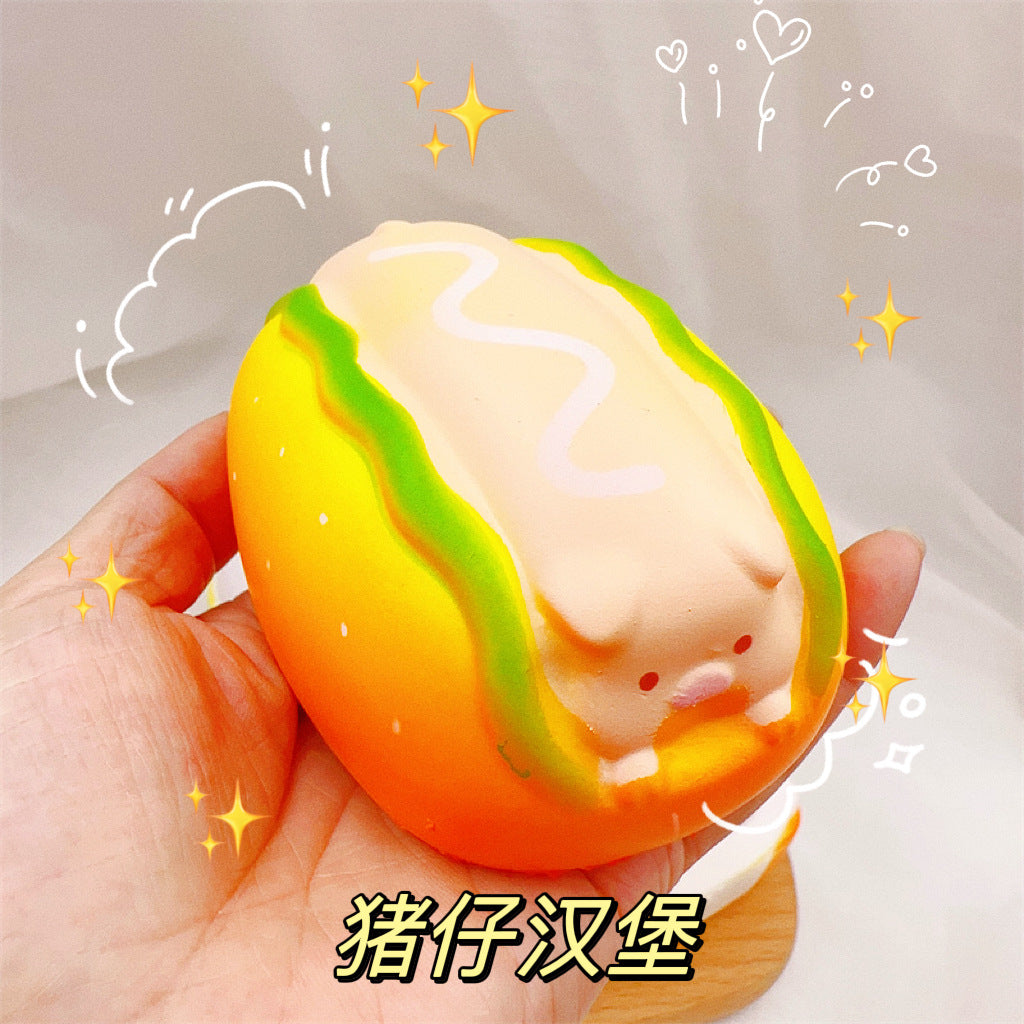 Kitty Biscuit Bun Squishy| Slow Rising Soft Squishy|Squeeze Stress Toy S210