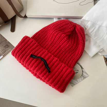 Cozy Warm Winter Cashmere Knit Beanie Hat |Stretch Ribbed Beanie Hat M19