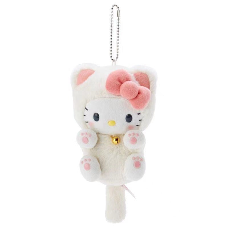 Fluffy Kitty Bag KeyChain |Pendant Plush Schoolbag Hanging Decoration |Gift K59