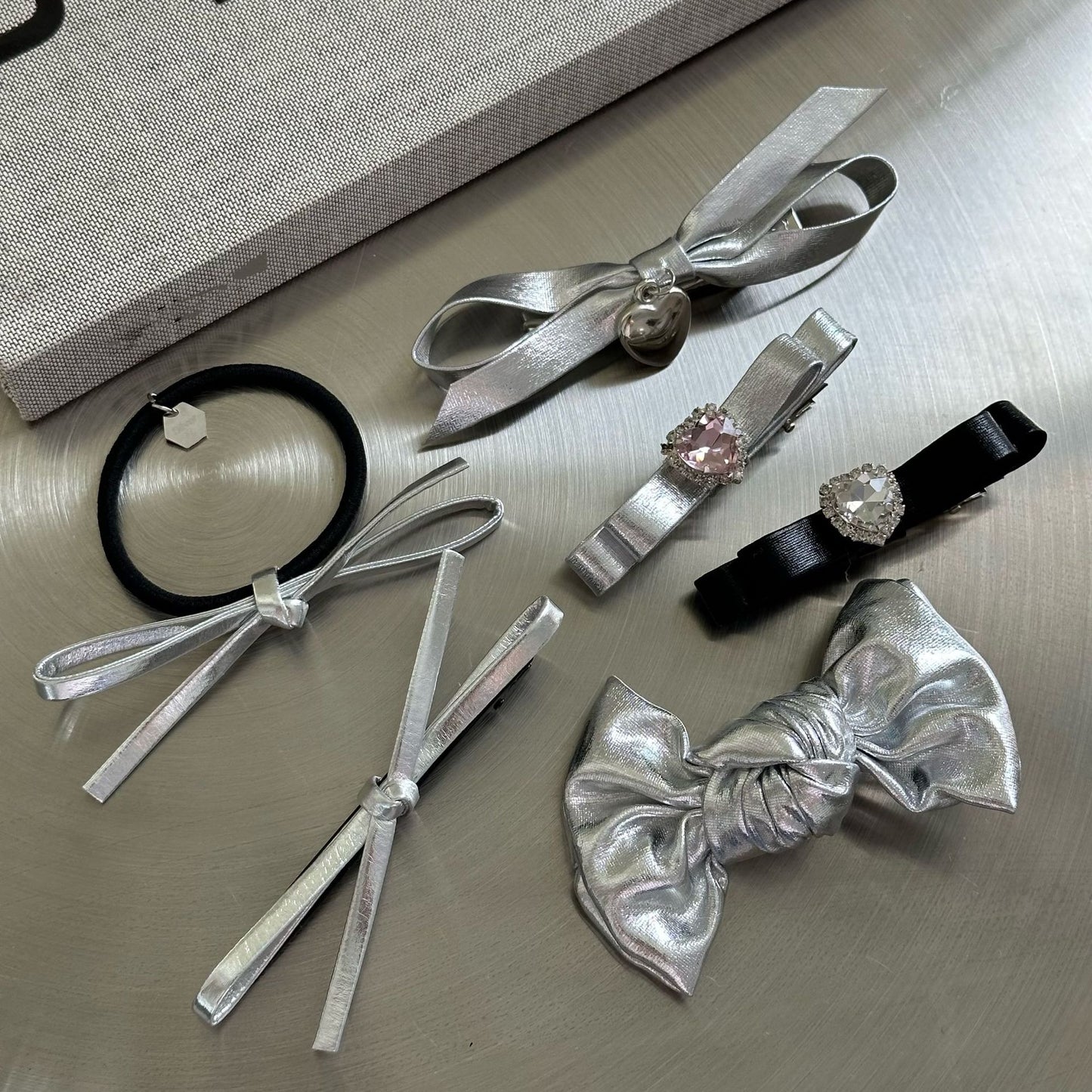 silver Hair Clip | y2k Hair Claw |Hair Barrette |Duckbill Hairpin A88