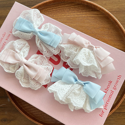 Ribbon bows Hair Clip |Hair Barrette |Duckbill Hairpin A188