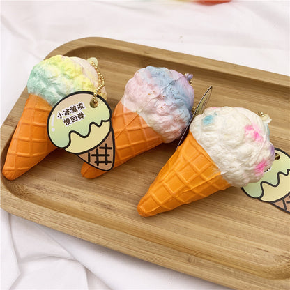 Hello Kitty Ice Cream cabbage Squishy| Slow Rising Soft Squishy|Squeeze Stress Toy S66