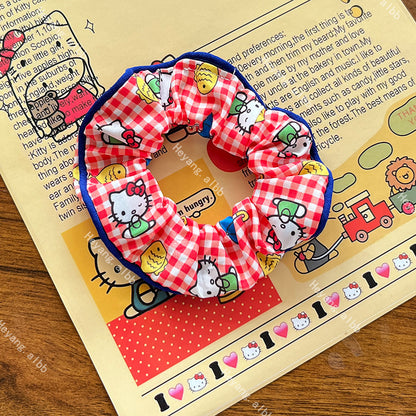 Kitty Hair Tie|Ponytail Holders Barrette|Hair Scrunchie HT77