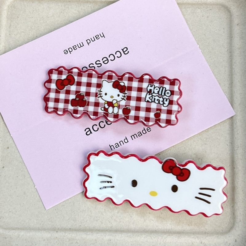 Cute Kitty Hair Clip |Hair Snap Clip |Hair Barrette |Duckbill Hairpin 2pcs A196