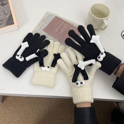 Cozy Cute Winter Cashmere Glove |Soft Thick Solid Color Gloves |Warm Knitted Gloves G10