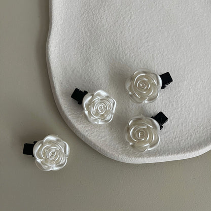 Camellia Hair Clip |Hair Snap Clip |Hair Barrette |Duckbill Hairpin 5pcs A37