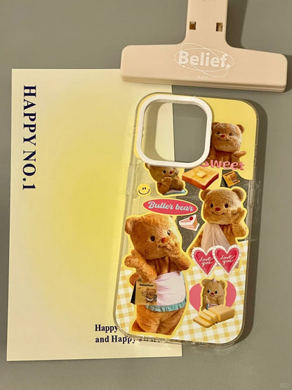 Butter Bear iPhone Case L1